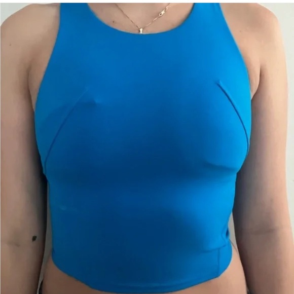 Lululemon athletica | Tops | Wunder Train Tank Top Size 2 | Blue Athletic Top - Picture 1 of 8